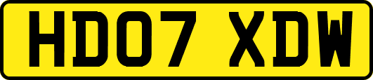 HD07XDW