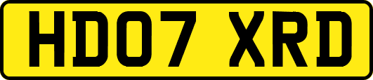 HD07XRD