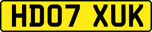 HD07XUK