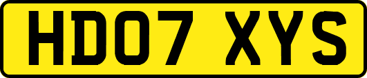 HD07XYS