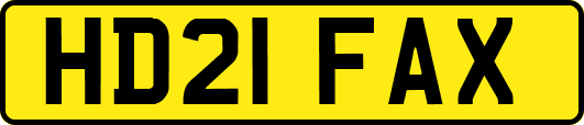 HD21FAX