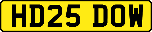 HD25DOW