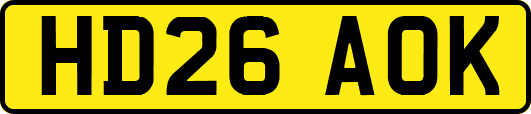 HD26AOK