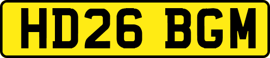 HD26BGM