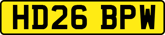 HD26BPW