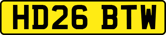 HD26BTW