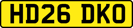 HD26DKO