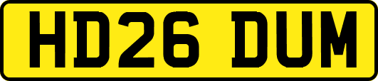 HD26DUM