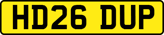HD26DUP