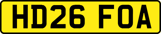 HD26FOA