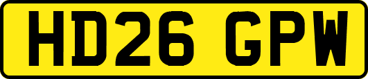 HD26GPW