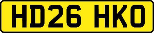 HD26HKO