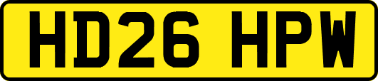 HD26HPW