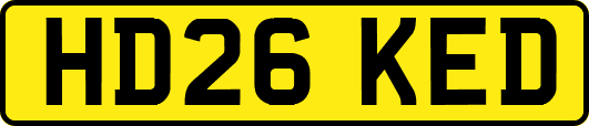 HD26KED