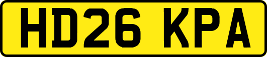 HD26KPA