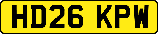 HD26KPW
