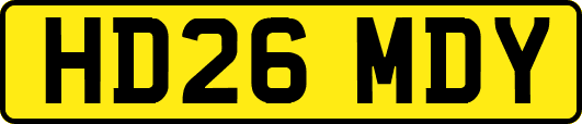 HD26MDY