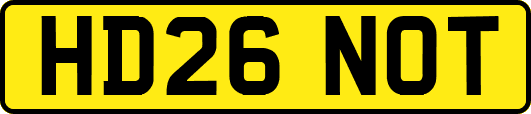 HD26NOT