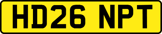 HD26NPT