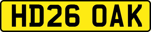 HD26OAK