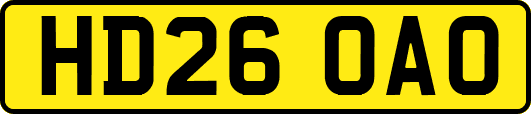 HD26OAO