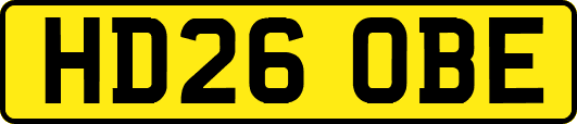 HD26OBE