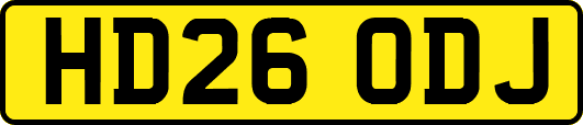 HD26ODJ