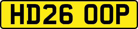HD26OOP