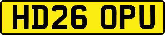 HD26OPU