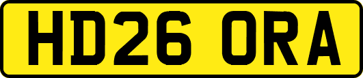 HD26ORA