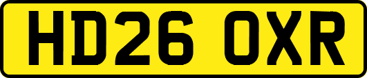 HD26OXR