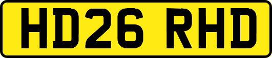 HD26RHD
