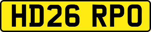 HD26RPO