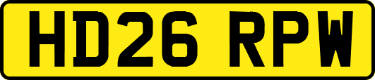 HD26RPW