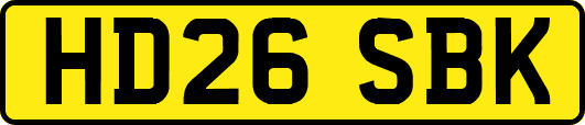 HD26SBK