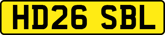 HD26SBL