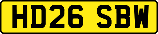 HD26SBW