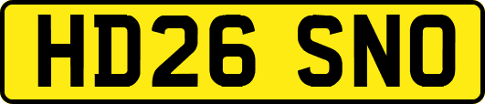 HD26SNO