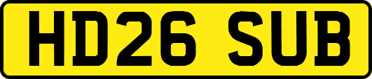 HD26SUB
