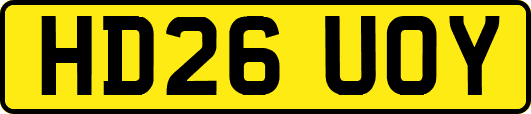 HD26UOY