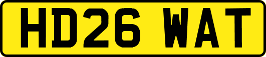 HD26WAT