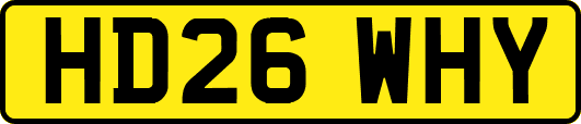 HD26WHY