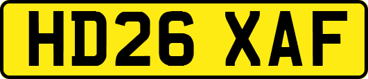 HD26XAF