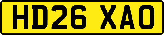 HD26XAO