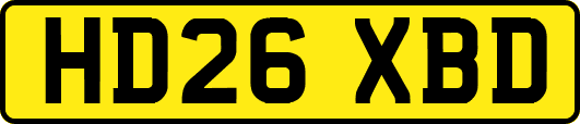HD26XBD