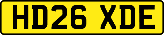 HD26XDE