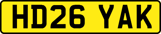 HD26YAK