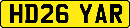HD26YAR
