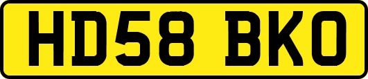 HD58BKO