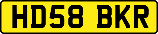 HD58BKR